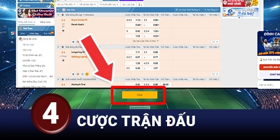 Bước 4. Bắt đầu cược