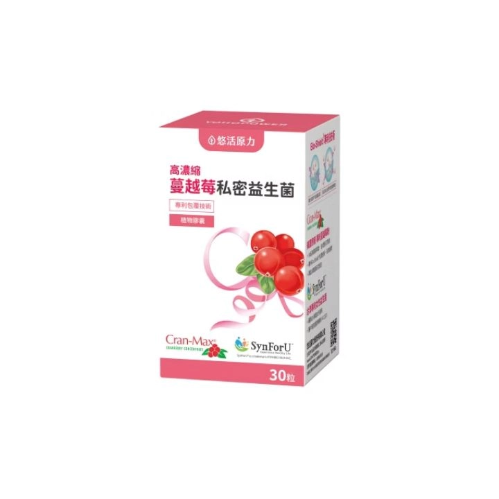 悠活原力 - 悠活高濃縮蔓越莓私密益生菌膠囊
