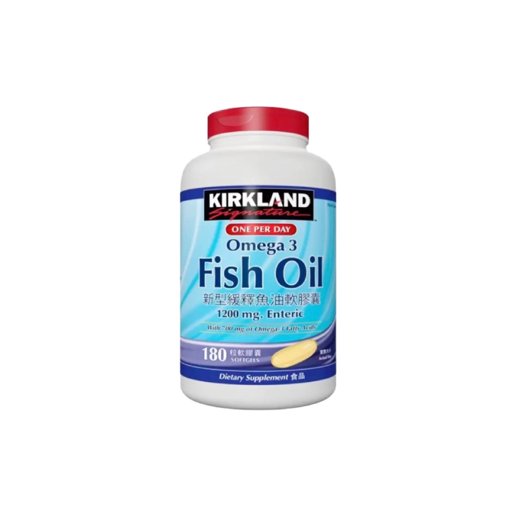 【Kirkland】新型緩釋魚油軟膠囊（好市多魚油）