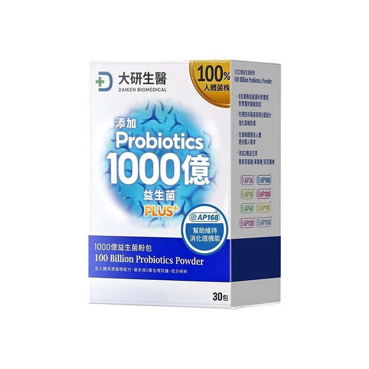 【大研生醫】1000億益生菌粉包