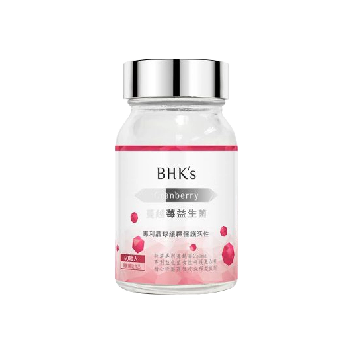 【BHK's】紅萃蔓越莓益生菌錠