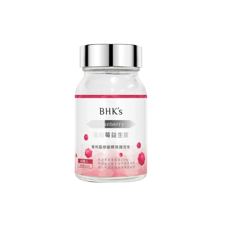 【BHK's 】 紅萃蔓越莓益生菌錠