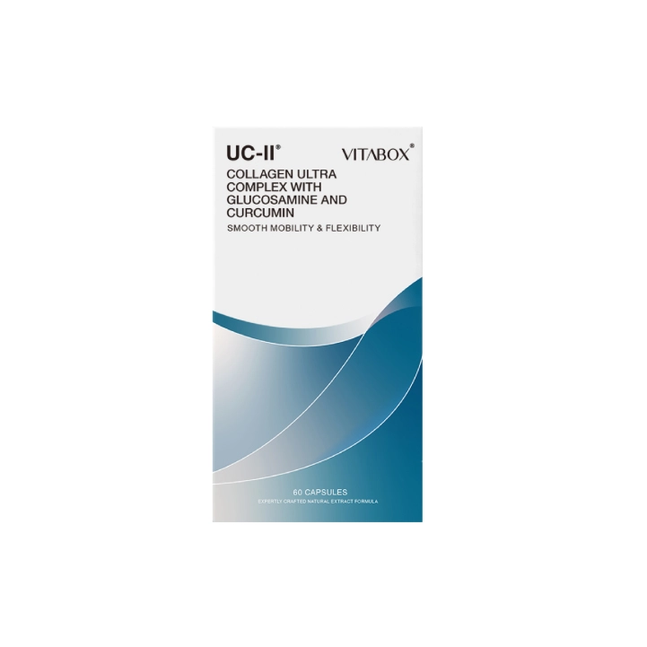 UC2推薦4.【VITABOX】美國專利UC-II®+高效葡萄糖胺+C3超級薑黃素