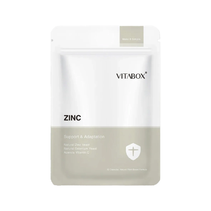 【VITABOX® 維他盒子】歐洲天然鋅酵母＋硒＋西印度櫻桃C 