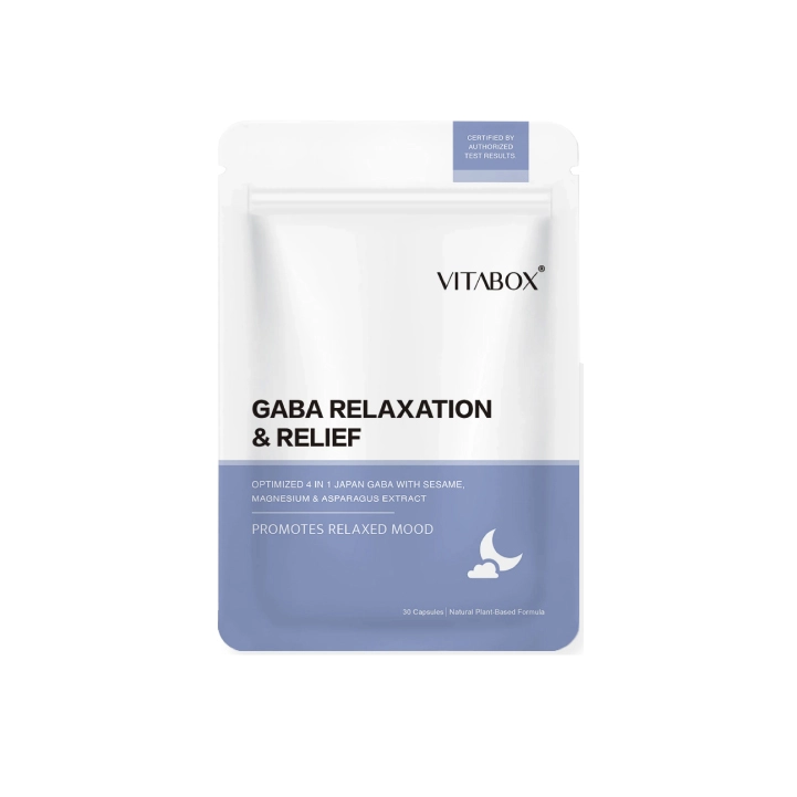 【vitabox】日本專利 GABA+97% 高濃度芝麻素+海洋鎂

