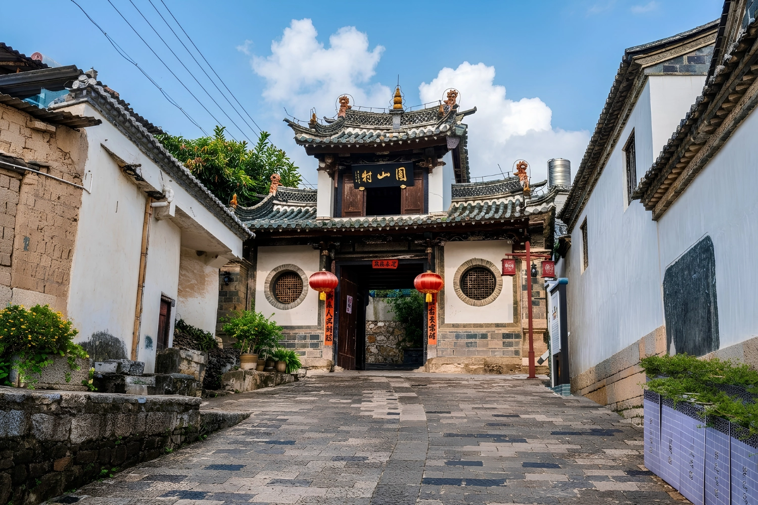 團山村