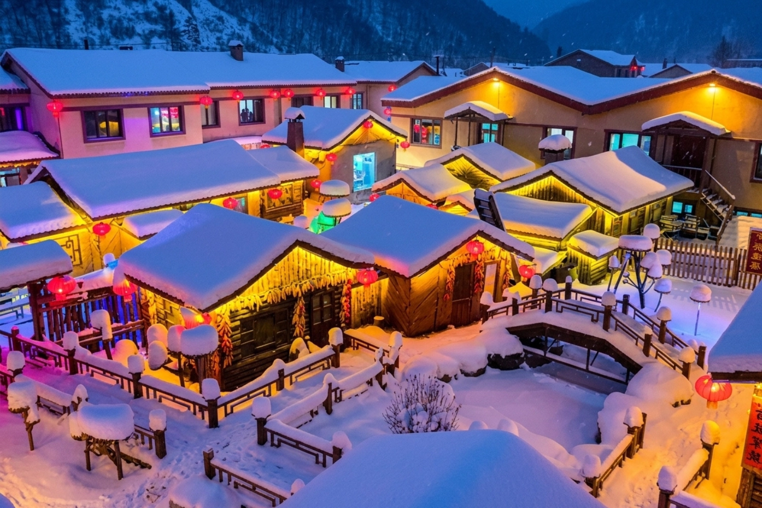 雪韻大街夜景