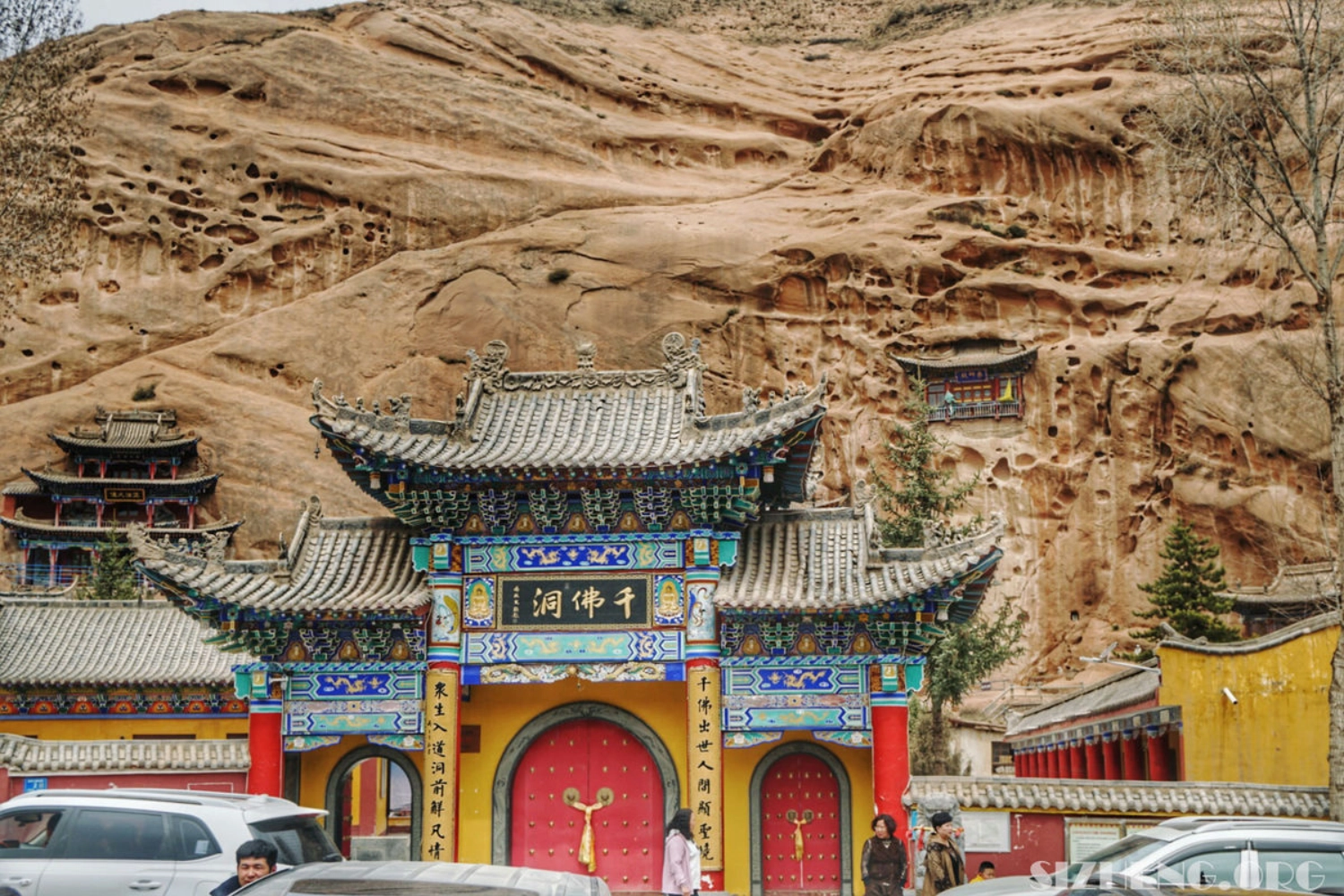 馬蹄寺石窟