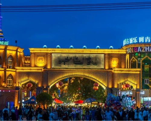 汗巴紮夜市