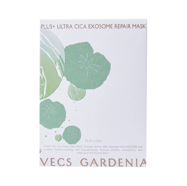 Vecs Gardenia嘉丹妮爾【Plus+極效積雪草修復面膜】
