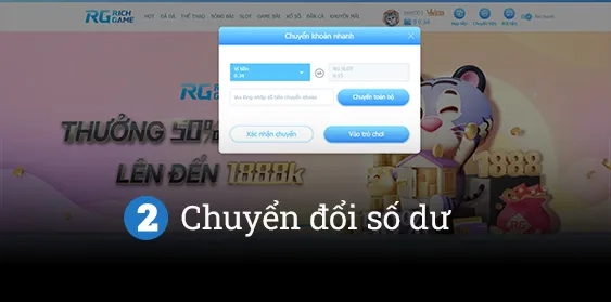 Chuyển đổi số dư