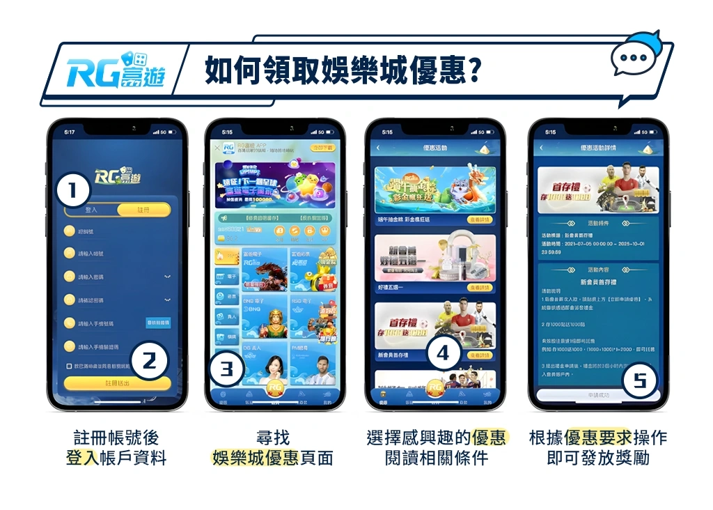 富遊娛樂城領取優惠步驟圖示