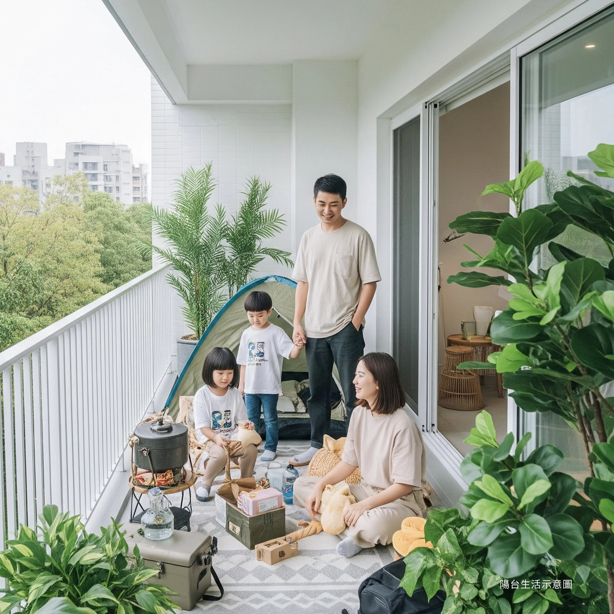 陽台情境