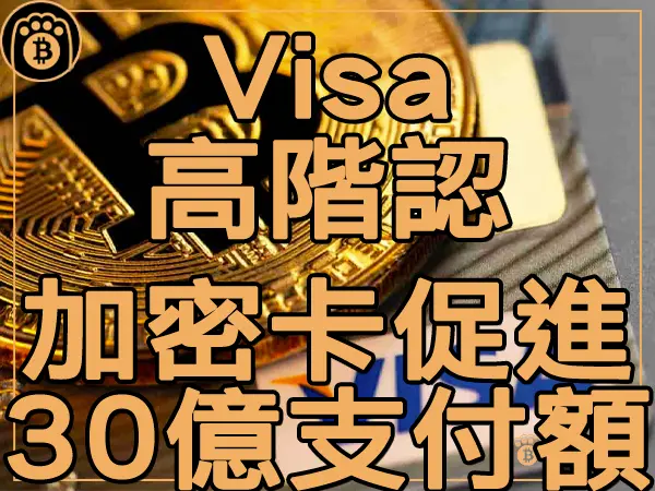熊老爹 - Visa 高階主管認 加密卡促進了 30 億美元的支付額｜區塊鏈新聞23Q4